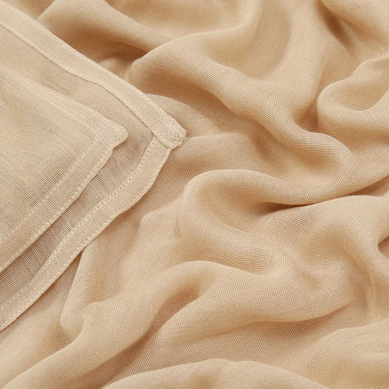 Soft Viscose Rayon Muslim Hijab Scarf