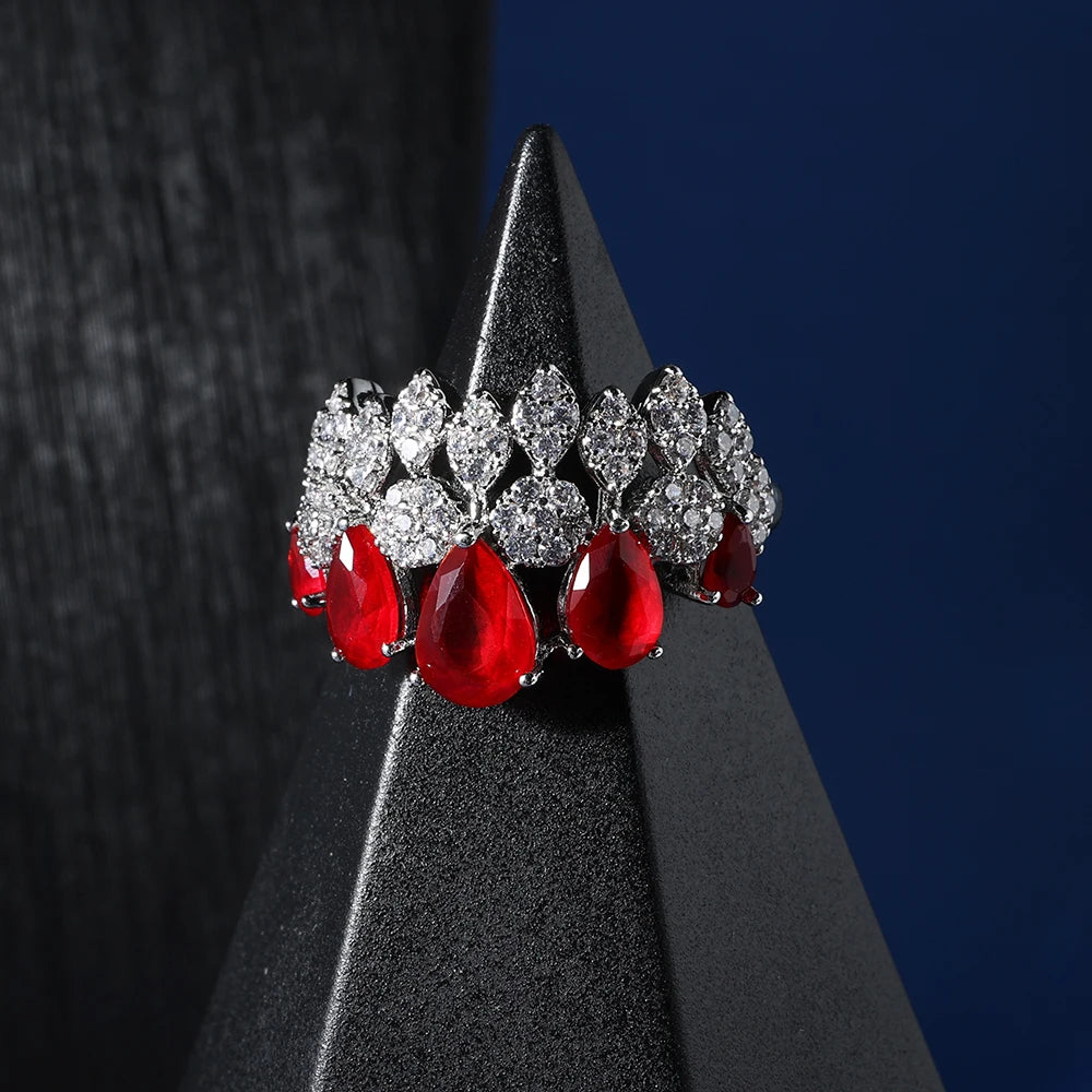 Elegant Women’s Cubic Zircon Jewelry Set