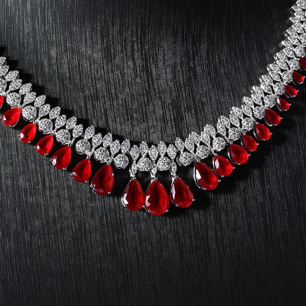 Elegant Women’s Cubic Zircon Jewelry Set