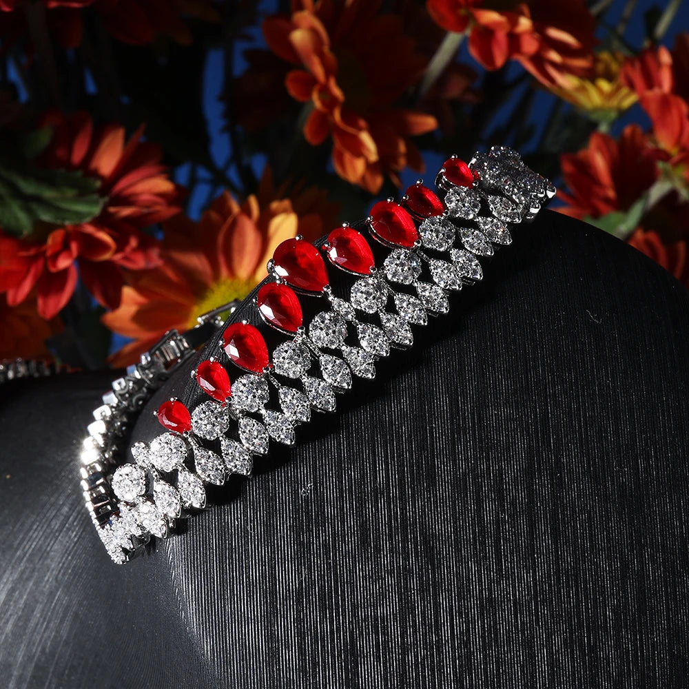 Elegant Women’s Cubic Zircon Jewelry Set