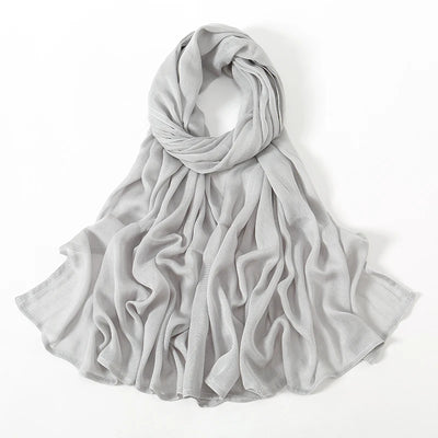 Soft Viscose Rayon Muslim Hijab Scarf