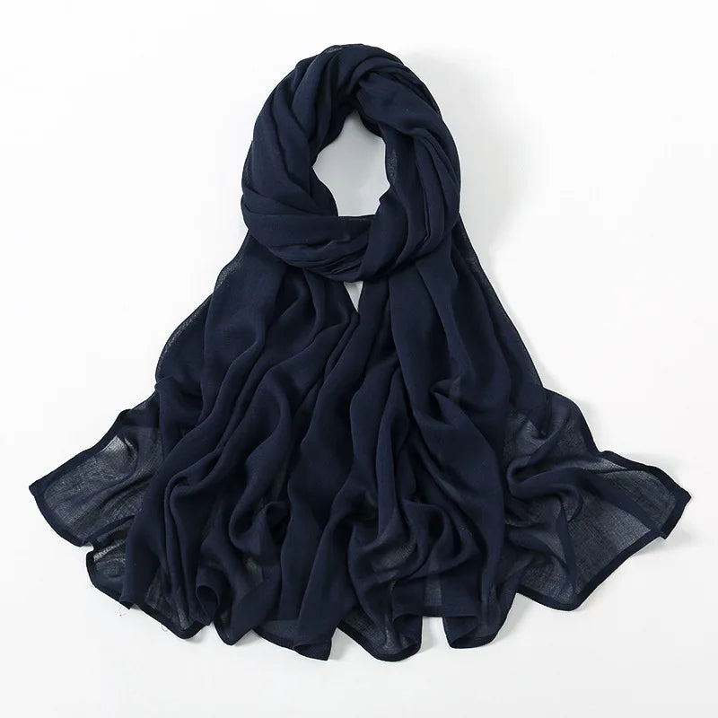 Soft Viscose Rayon Muslim Hijab Scarf