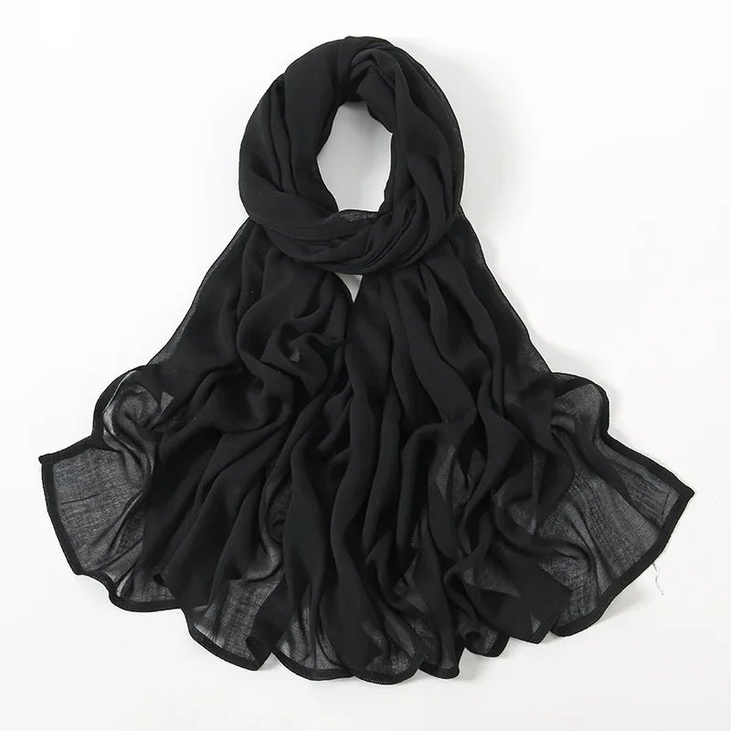 Soft Viscose Rayon Muslim Hijab Scarf