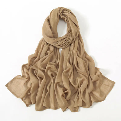 Soft Viscose Rayon Muslim Hijab Scarf