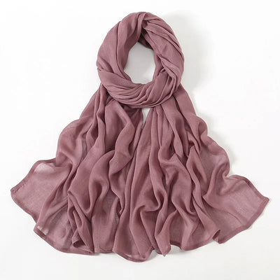 Soft Viscose Rayon Muslim Hijab Scarf