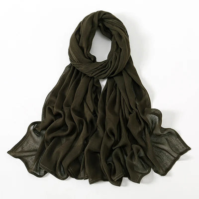 Soft Viscose Rayon Muslim Hijab Scarf